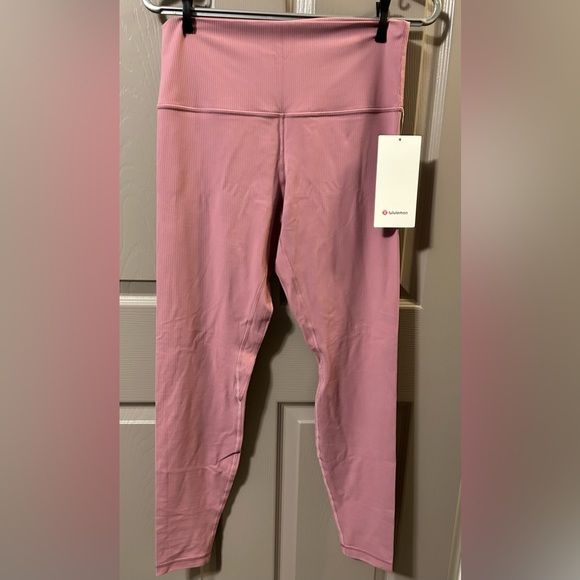 NWT Lululemon Align Ribbed HR Pant 28” - Picture 3 of 6